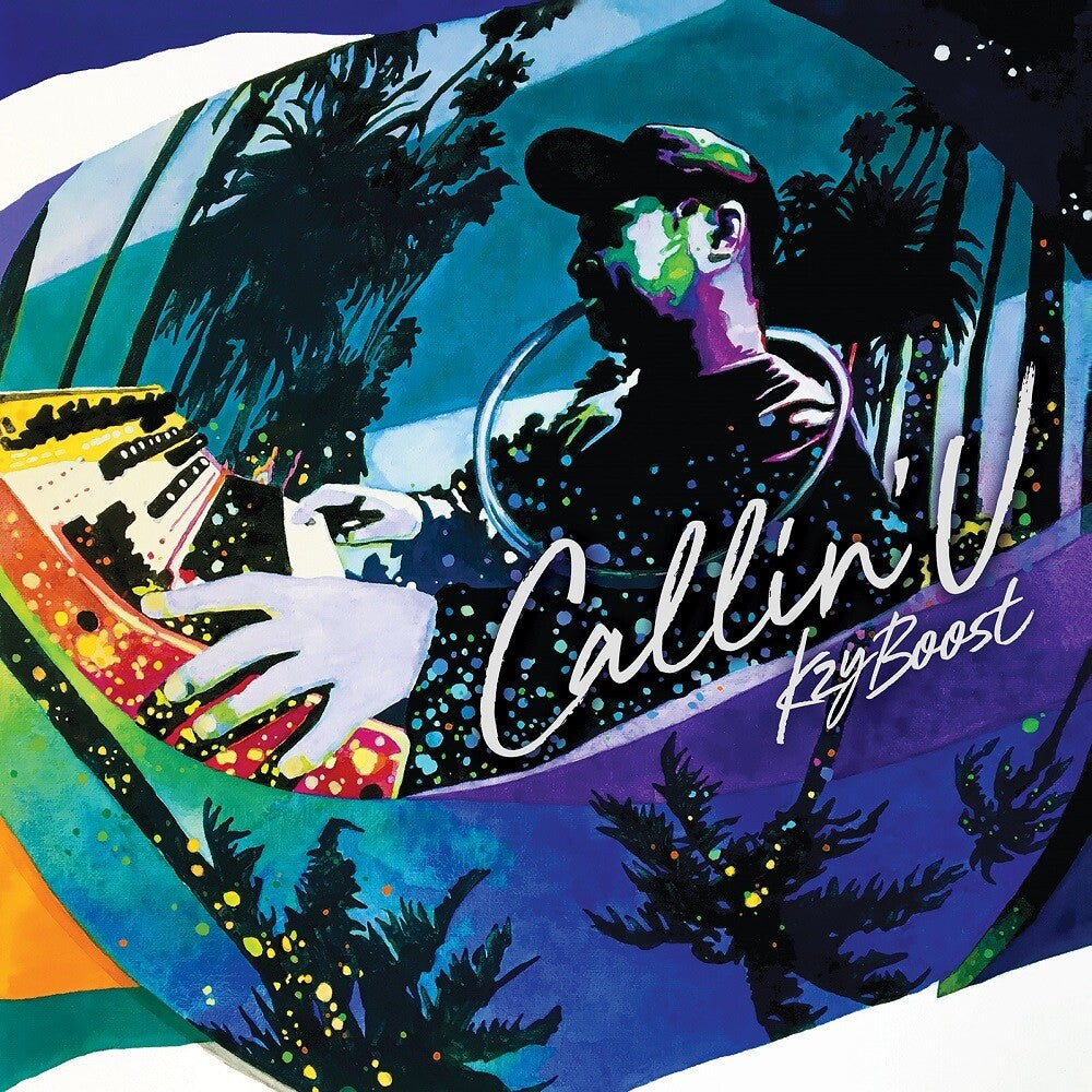 the album cover for Kzyboost - Callin'u