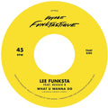 the album cover for Lee Funksta / Reggie B / B Bravo - What U Wanna Do / The Initiative