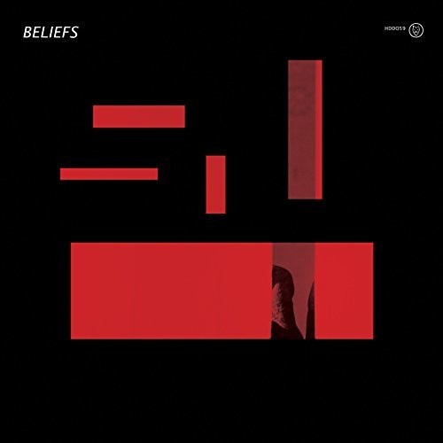 the album cover for Beliefs - Habitat [Colored Vinyl] (Red)