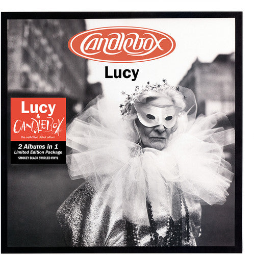 the album cover for Candlebox - Lucy / Candlebox [Rocktober 2017 Limited Edition Black/Clear Marble LP]
