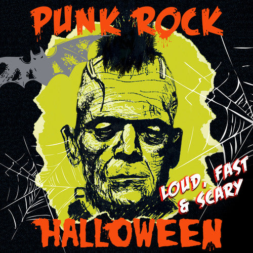 the album cover for Punk Rock Halloween - Punk Rock Halloween - Loud Fast & Scary / Various