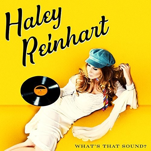 the album cover for Haley Reinhart - What's That Sound?