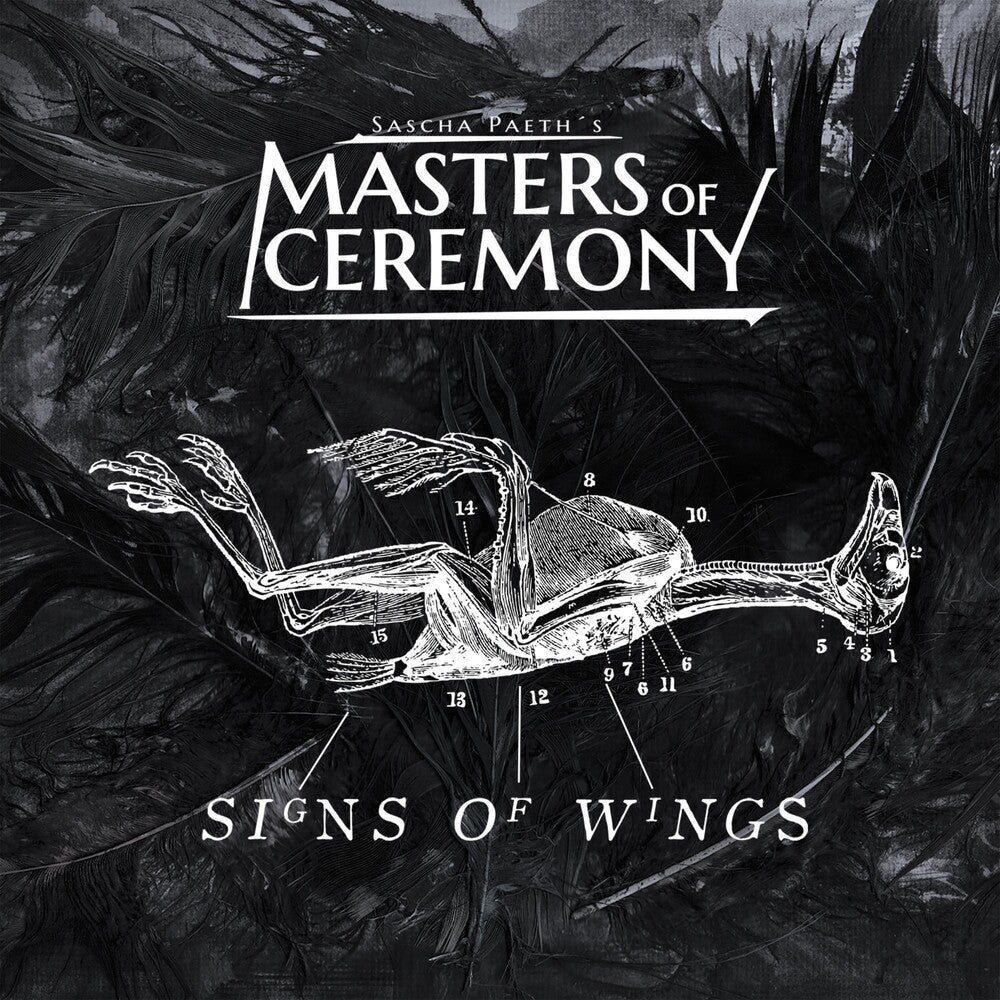 the album cover for Sascha Paeths Masters Of Ceremony - Signs Of Wings
