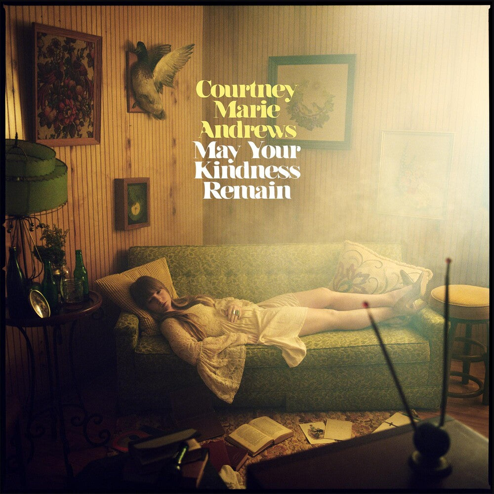 the album cover for Courtney Marie Andrews - May Your Kindness Remain [Limited Edition Pink LP]