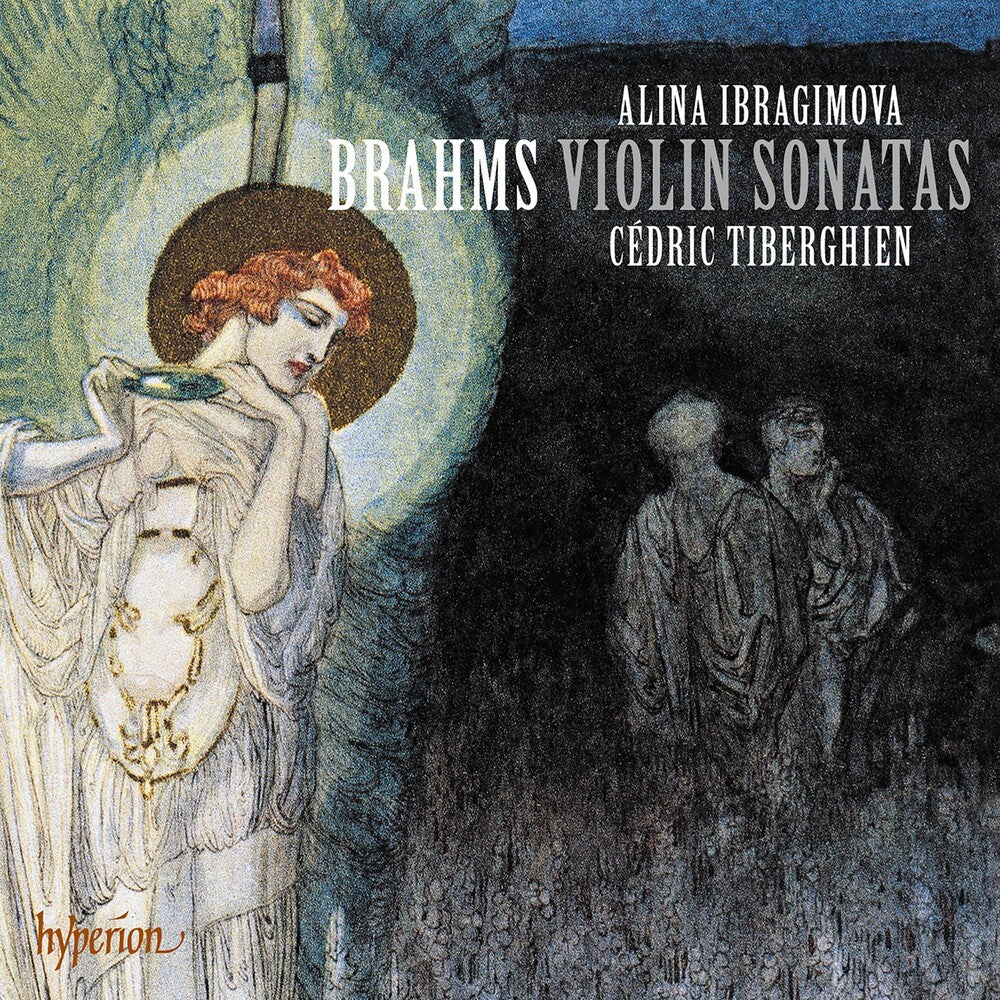 the album cover for Alina Ibragimova / Tiberghien,Cedric - Brahms: Violin Sonatas