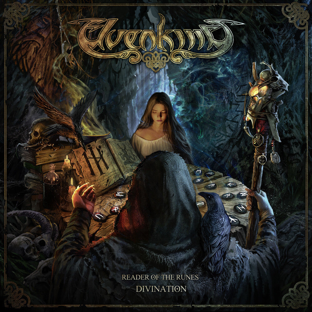 the album cover for Elvenking - Reader Of The Rules-Divination [Digipak]
