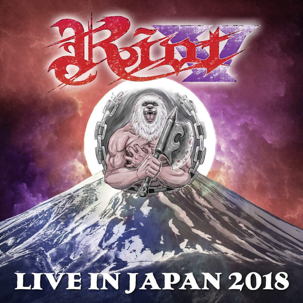 the album cover for Riot V - Live In Japan 2018 (With Bluray)