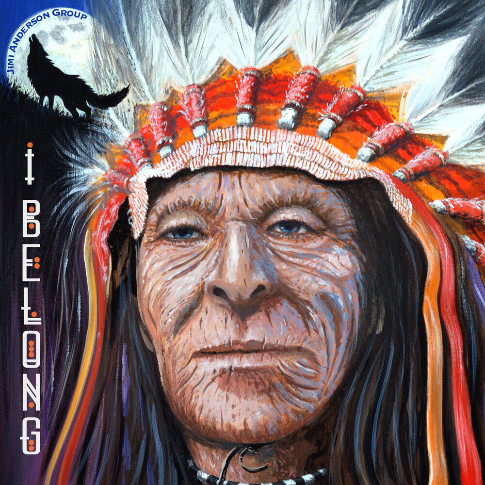the album cover for Anderson Jimi Group - I Belong