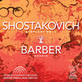 the album cover for Barber / Pittsburgh Symphony Orch / Honeck - Symphony 5 / Adagio