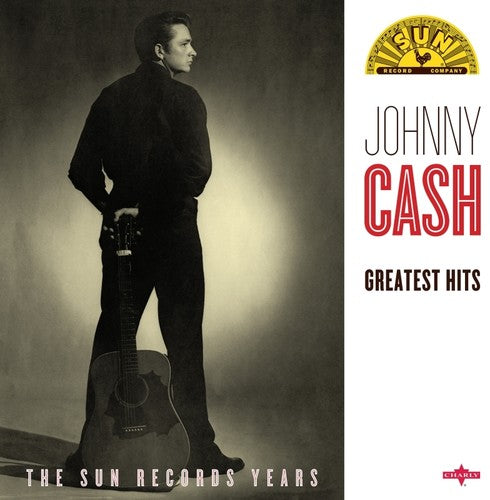 the album cover for Johnny Cash - Greatest Hits