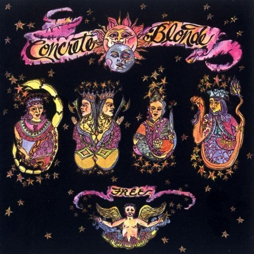 the album cover for Concrete Blonde - Free