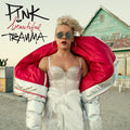 the album cover for P!NK - Beautiful Trauma [Clean]
