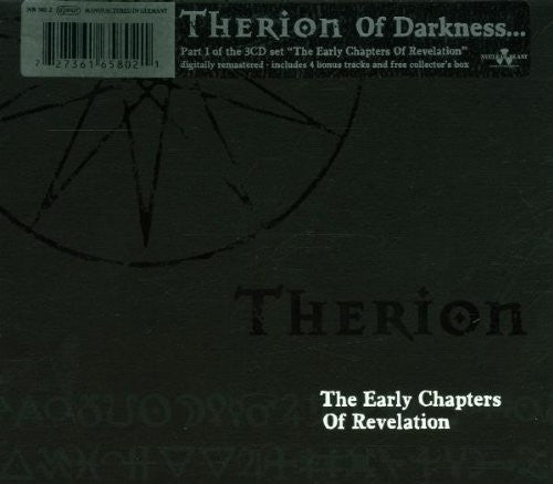 the album cover for Therion - Of Darkness