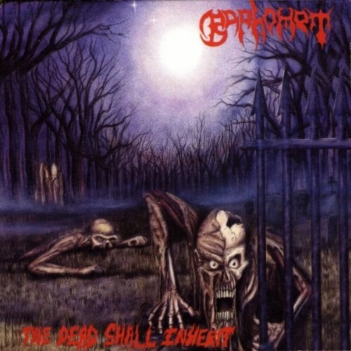 the album cover for Baphomet - The Dead Shall Inherit