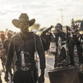the album cover for Brutal Africa - Heavy Metal Cowboys / Various - Brutal Africa - Heavy Metal Cowboys of Botswana (Various Artists)