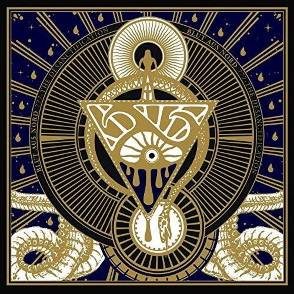 the album cover for Blut Aus Nord - 777 - The Desanctification