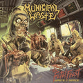 the album cover for Municipal Waste - Fatal Feast
