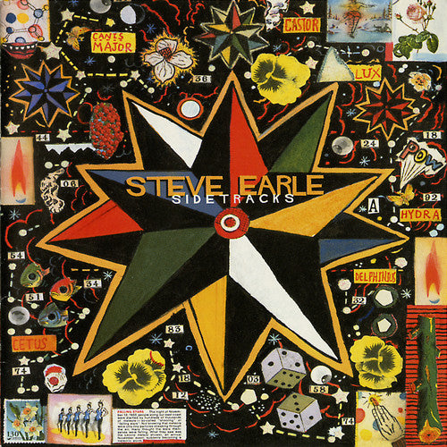 the album cover for Steve Earle - Sidetracks
