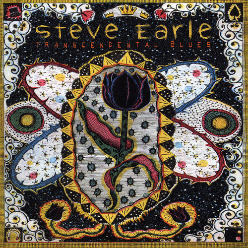 the album cover for Steve Earle - Transcendental Blues