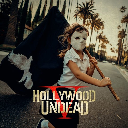 the album cover for Hollywood Undead - Five