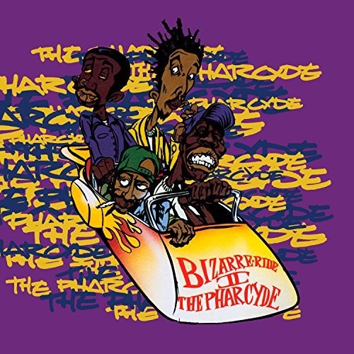 the album cover for The Pharcyde - Bizzare Ride II The Pharcyde (25th Anniversary)