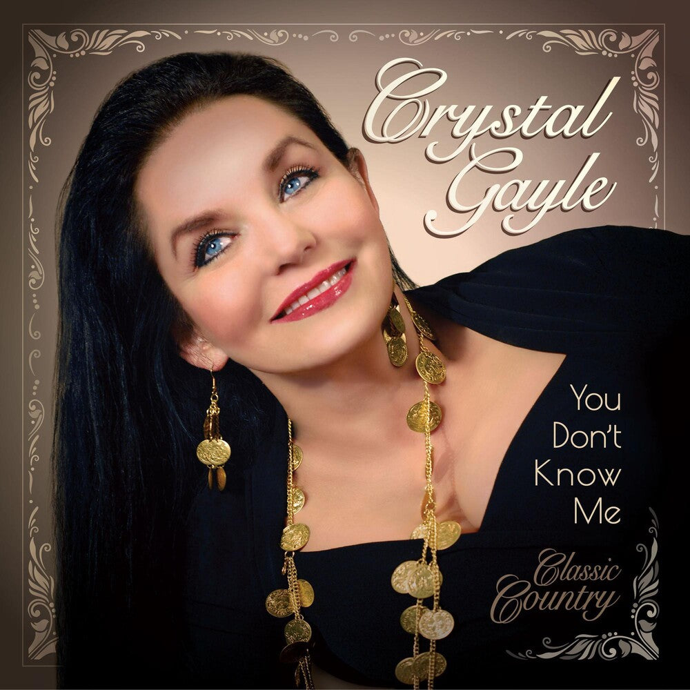the album cover for Crystal Gayle - You Dont Know Me