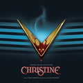 the album cover for John Carpenter - Christine (Score) / O.S.T. (Blue) [Colored Vinyl]