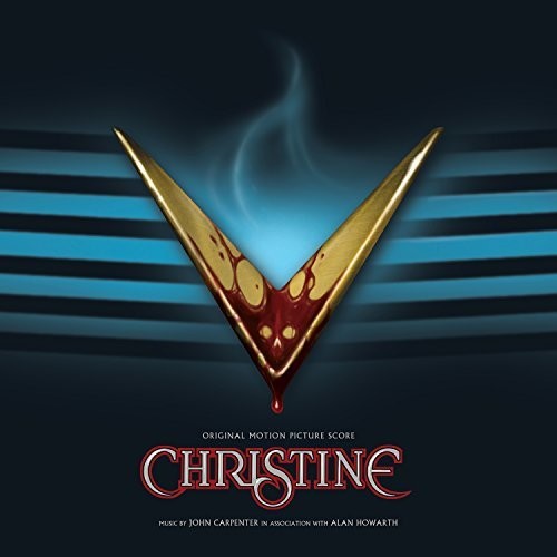 the album cover for John Carpenter - Christine (Score) / O.S.T. (Blue) [Colored Vinyl]