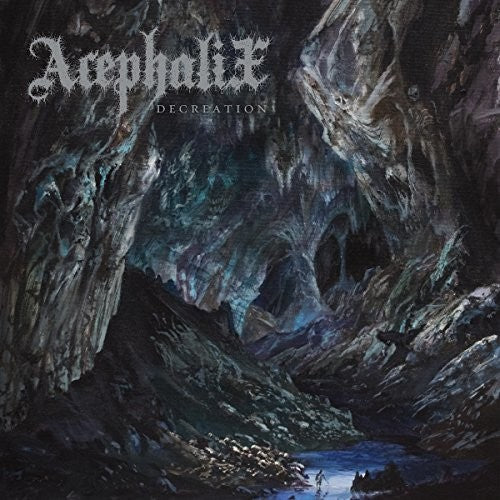 the album cover for Acephalix - Decreation