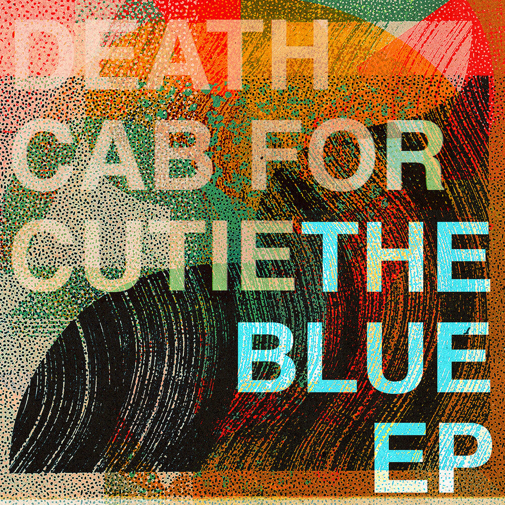 the album cover for Death Cab for Cutie - Blue