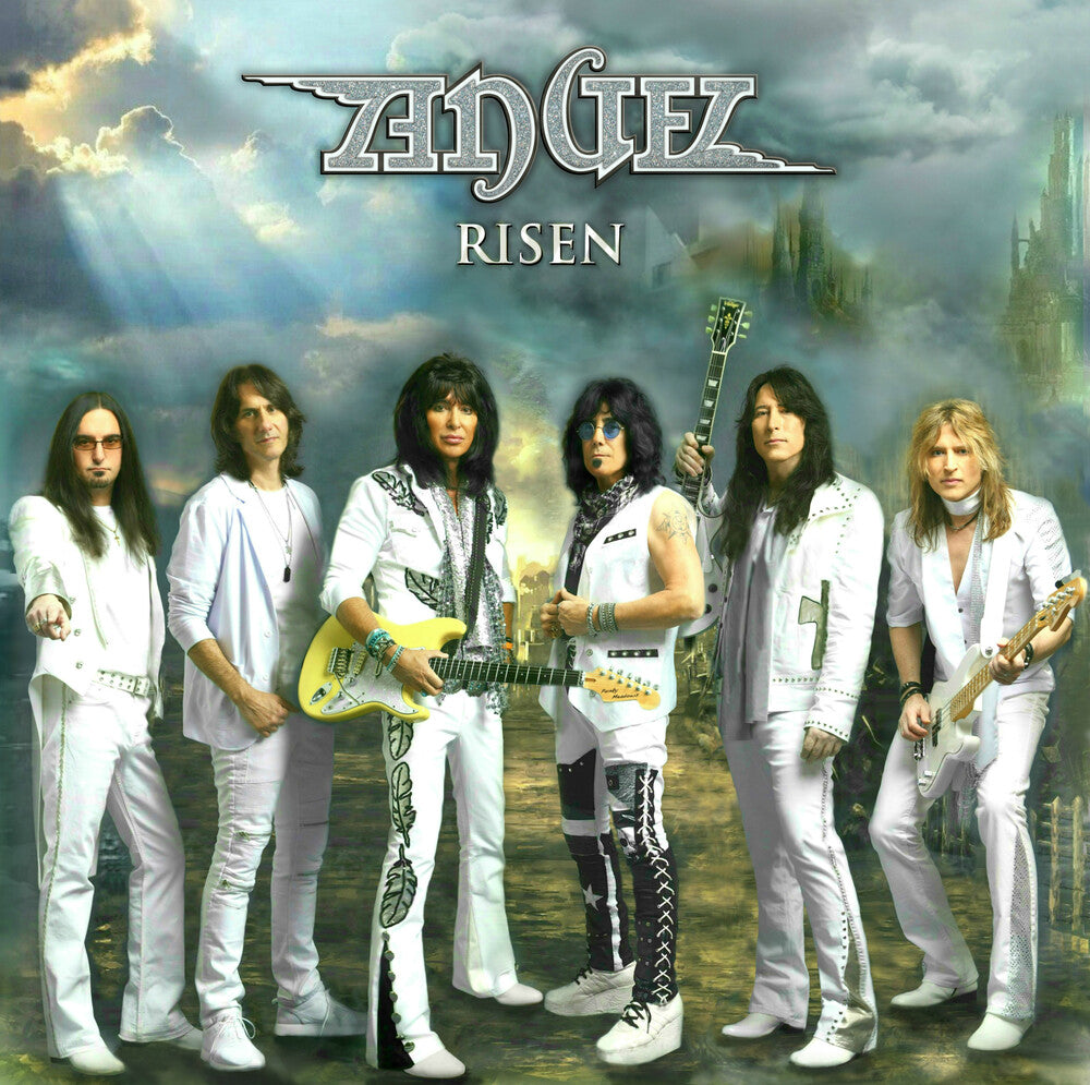 the album cover for Angel - Risen [White 2LP]