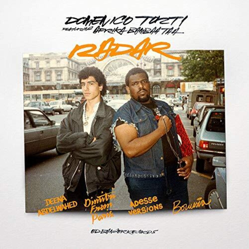 the album cover for Domenico Torti / Afrika Bambaataa - Radar