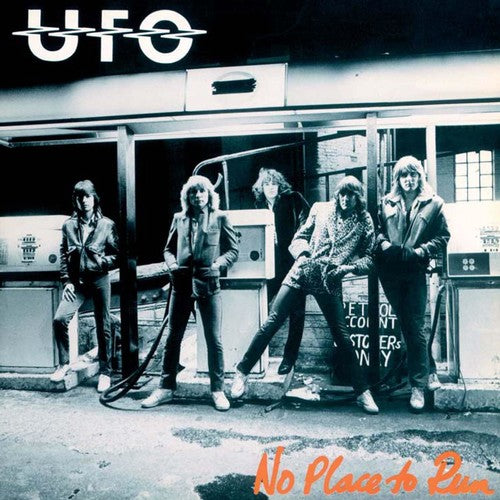 the album cover for UFO - No Place To Run