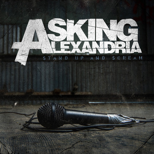 the album cover for Asking Alexandria - Stand Up And Scream [Opaque Process Blue LP]