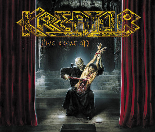 the album cover for Kreator - Live Kreation (W/Cd) [Colored Vinyl] [180 Gram] (Ylw)