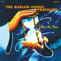 the album cover for The Harlem Gospel Travelers - He's On Time - (Color Vinyl) [Colored Vinyl] [Clear Vinyl]