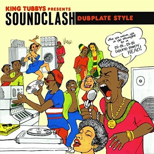 the album cover for King Tubbys Sound Clash Dubplate Style Pt 2 / Var - King Tubbys Presents Sound Clash Dubplate Style Part 2