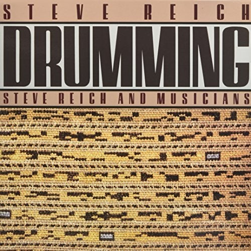 the album cover for Steve Reich - Drumming [180 Gram]
