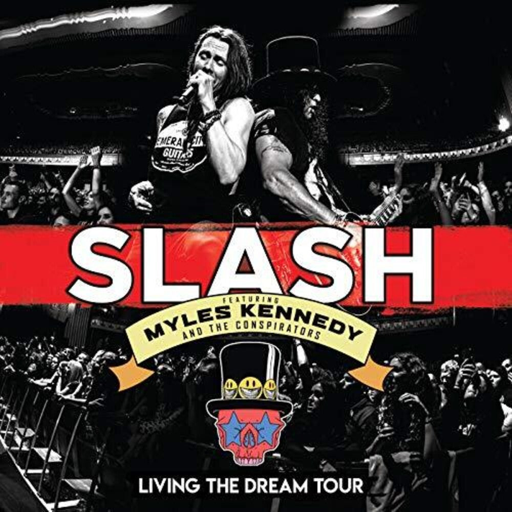 the album cover for Slash - Living The Dream Tour [3LP]