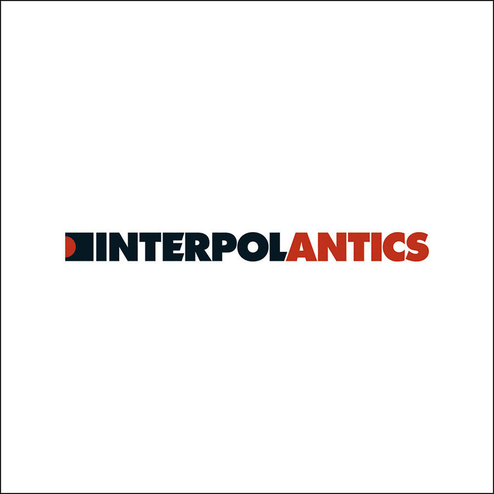 the album cover for Interpol - Antics [Limited Edition White LP]