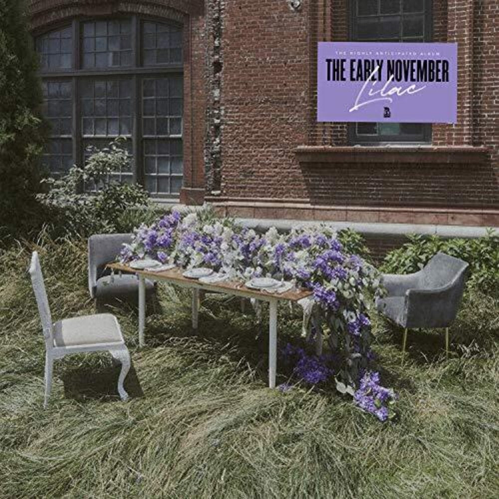 the album cover for The Early November - Lilac
