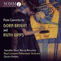 the album cover for Bright / Ward / Peebles - Piano Concertos