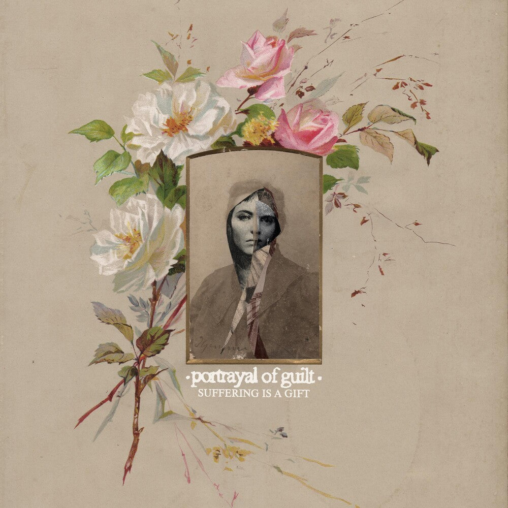 the album cover for Portrayal Of Guilt - Suffering Is A Gift