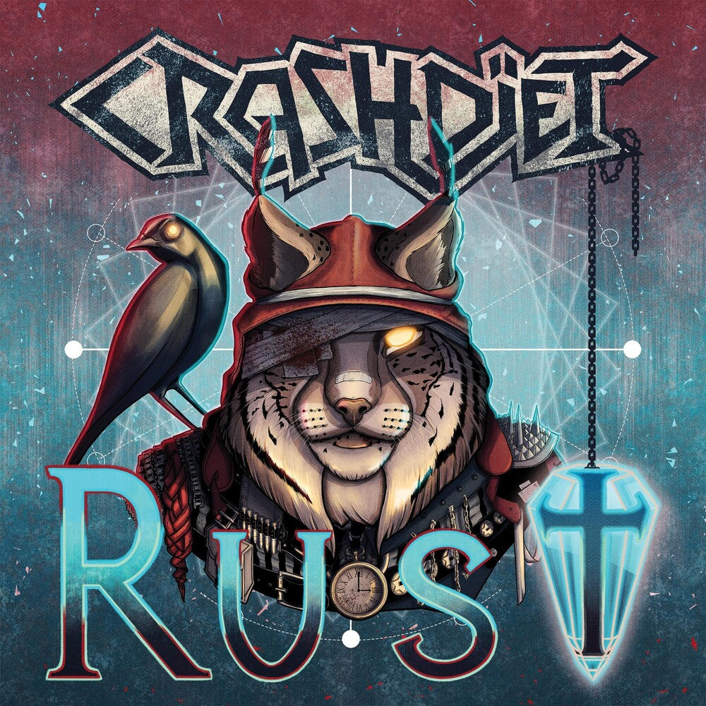 the album cover for Crashdiet - Rust