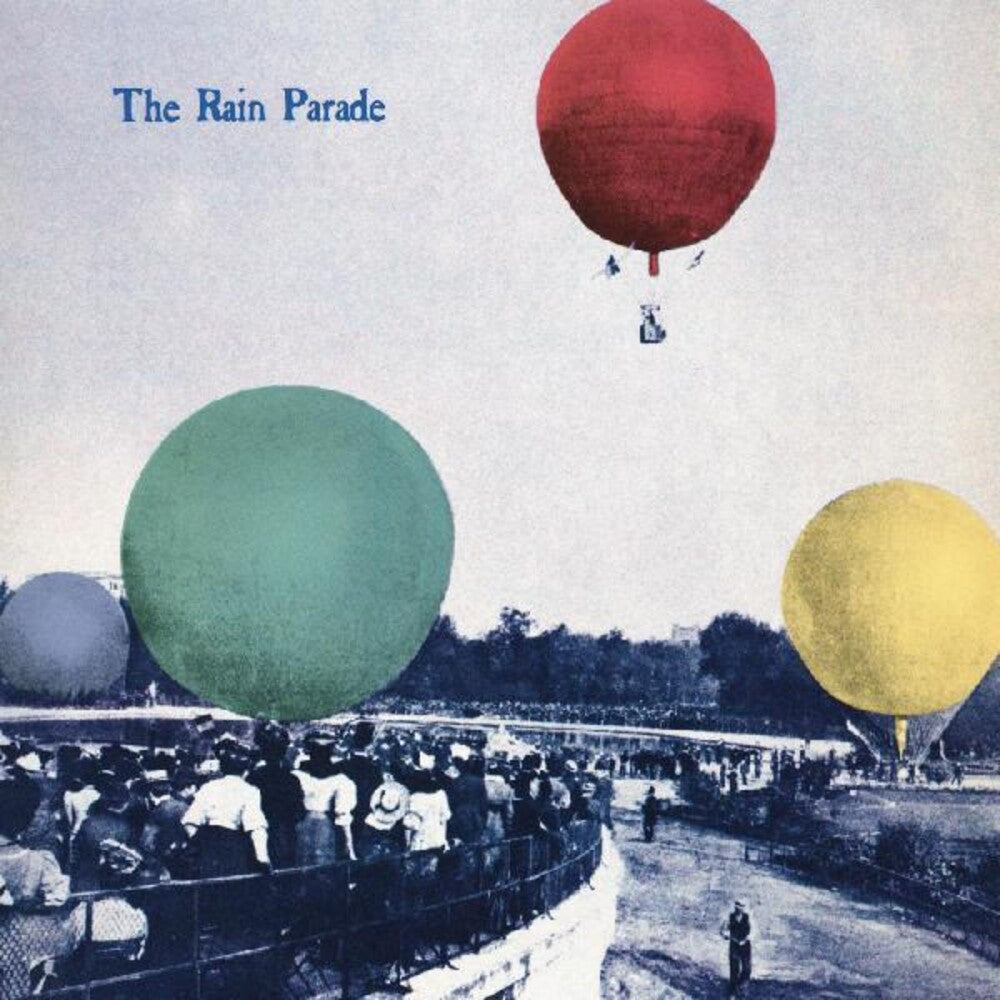 the album cover for Rain Parade - Emergency Third Rail Power Trip [Colored Vinyl] [Limited Edition] (Red)