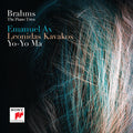 the album cover for Yo Ma -Yo / Ax,Emanuel / Kavakos,Leonidas - Brahms: Piano Trio