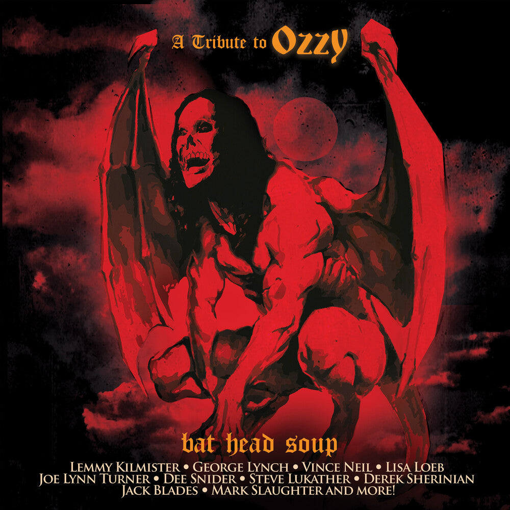 the album cover for Bat Head Soup - A Tribute To Ozzy / Various Ltd - Bat Head Soup - A Tribute To Ozzy / Various [Limited Edition]