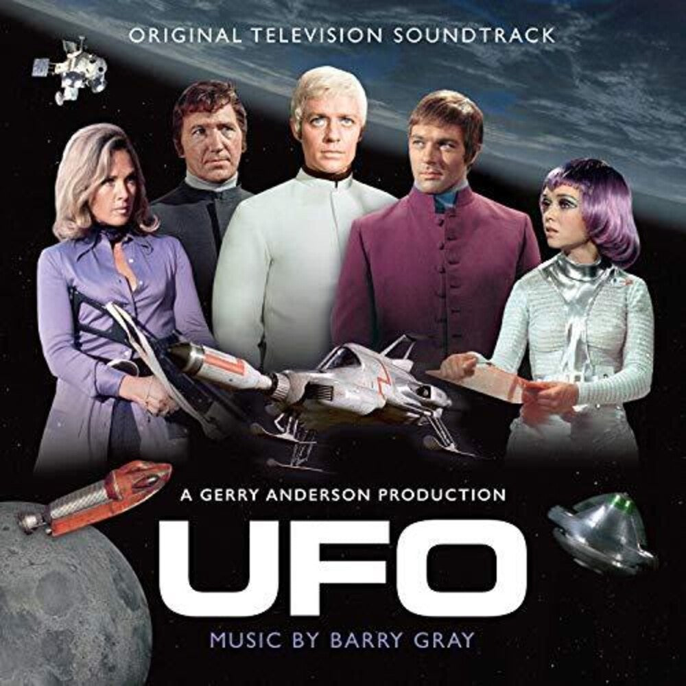 the album cover for Barry Gray Colv Gate - Ufo (Original Soundtrack) [Colored Vinyl] (Gate)