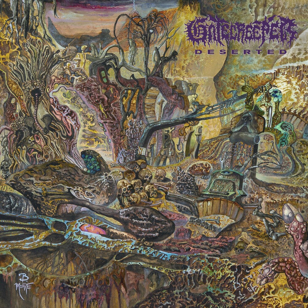 the album cover for Gatecreeper - Deserted