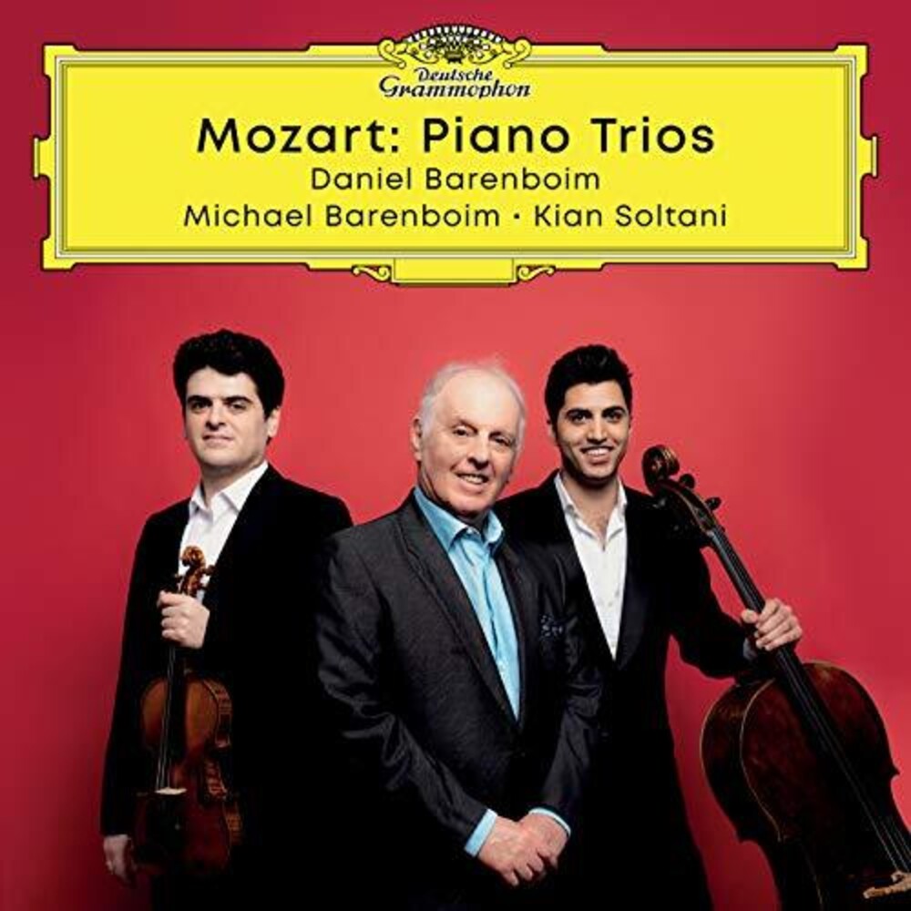 the album cover for Barenboim / Soltani / Barenboim - Complete Mozart Trios